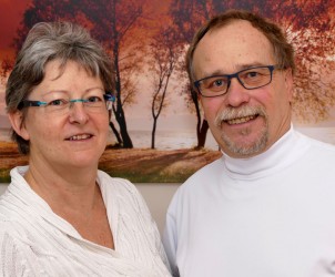 Frau Baldauf und Herr Dipl.-Med. Hjalmar Baldauf